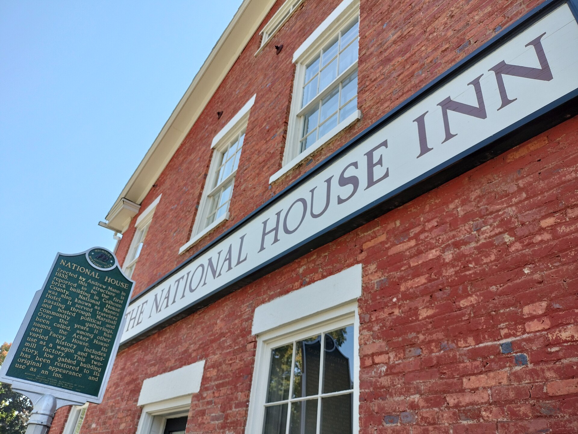 Historic Victorian inn in Michigan.